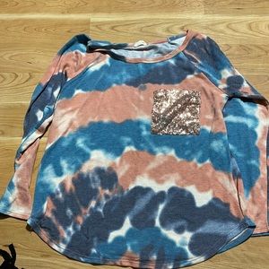 Calm blinged out top